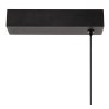 Nowoczesna uniwersalna lampa wisząca LED minimalistyczna brązowa aluminiowa listwa podłużna ściemnialna BRAGA 23472/36/96 Lucide